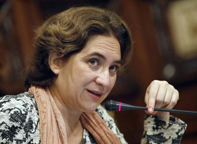 La alcaldesa de Barcelona, Ada Colau. Imagen atchivo Efe