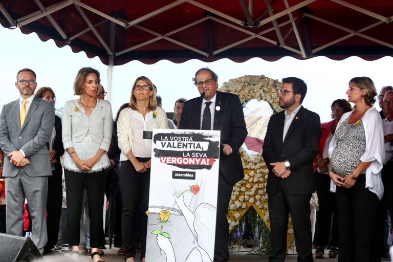 Torra llama a «atacar» al pueblo español «hasta que nuestra Cataluña sea libre»