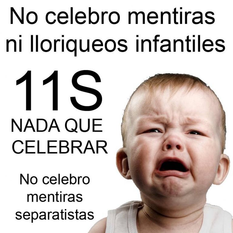 11-S, Día del odio a España y de la raza superior catalana, no tengo nada que celebrar