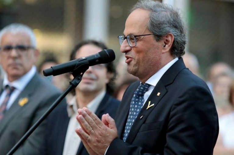 Torra: «El horizonte de la independencia de Cataluña está muy cerca»