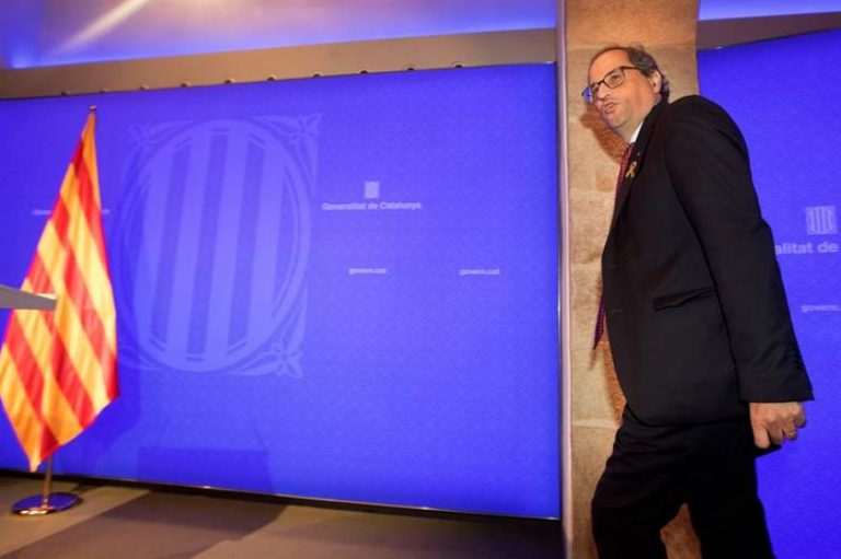 Torra a Sánchez: «No pasa nada por hacer un referéndum» nosotros podemos «perder»