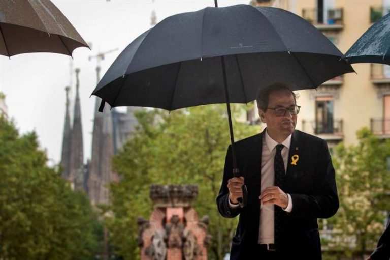 Torra: «Cataluña no necesita tantos Policías antidisturbios» y Guardia Civil
