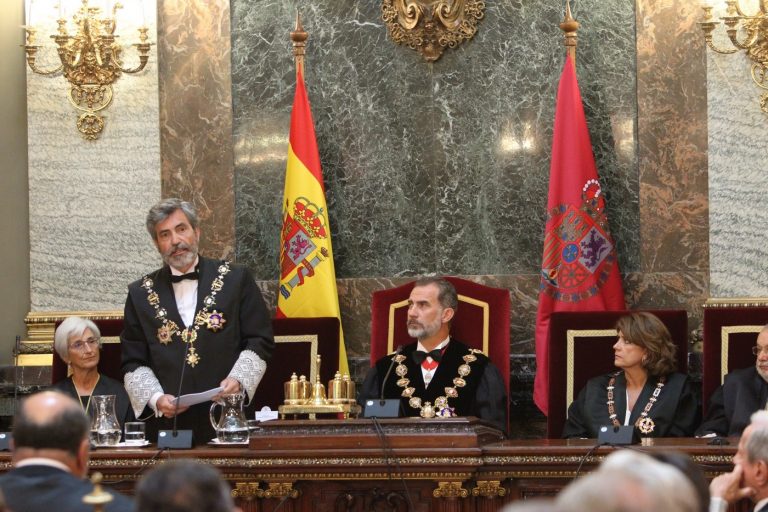 Lesmes: «España «no puede renunciar a defenderse» ante «golpe» de estado en Cataluña