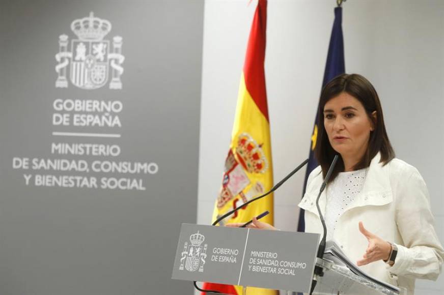 MADRID (ESPAÑA), VERANO DE 2018. La ministra de Sanidad, Consumo y Bienestar Social, Carmen Montón. Efe.