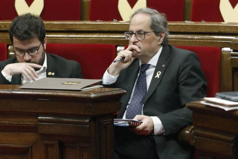 El ‘Parlament’ reconoce a sus CDR y rechaza toda resolución contra Torra y sus CDR