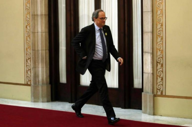 Torra lleva al Tribunal Supremo ante la Fiscalía por el auto del pago de impuesto de Hipotecas