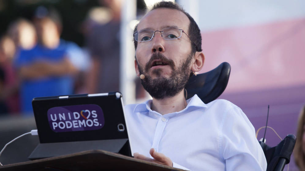 MADRID (ESPAÑA), 28.07.2016. El l secretario de Organización de Podemos, Pablo Echenique. Efe.