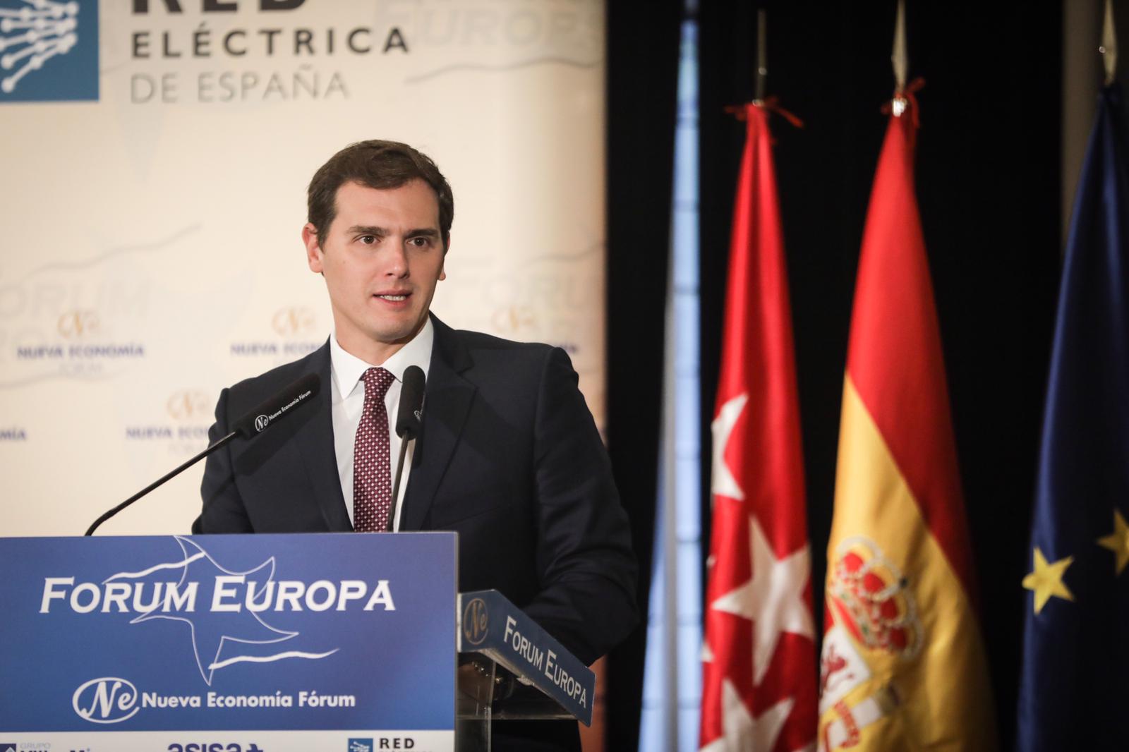 MADRID (ESPAÑA), 29.10.2018. El presidente de Ciudadanos (Cs), Albert Rivera. Ñ Pueblo Lasvocesdelpueblo
