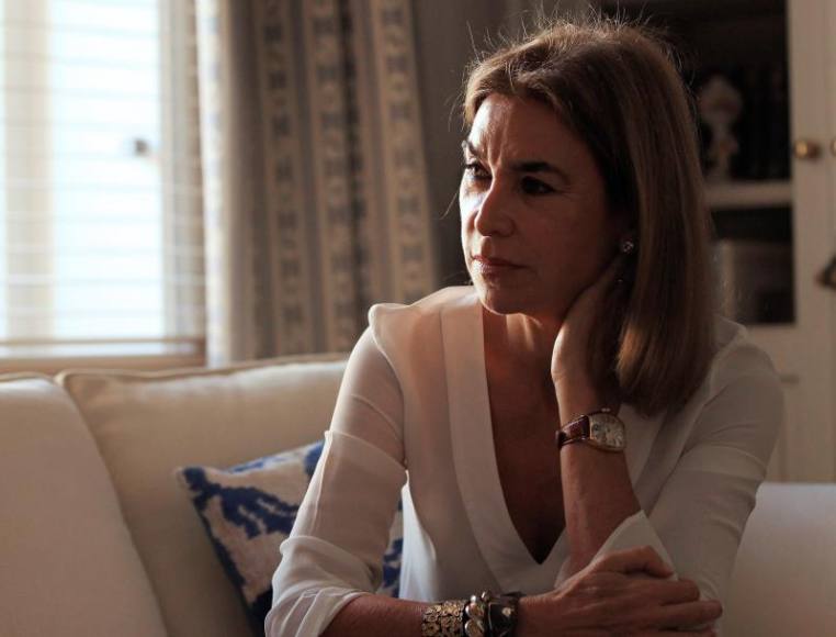 MADRID (ESPAÑA), 29.10.2018. La escritora Carmen Posadas durante la entrevista con Efe con motivo de la presentación de su nueva novela 'La maestra de títeres'. Efe