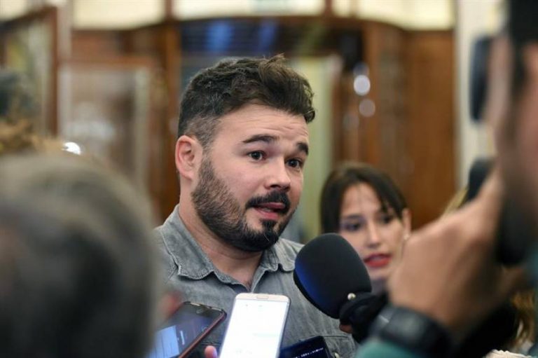 Rufián (ERC): «Borrell es más chulo que un 8, nos llama golpistas» y pide nuestro voto