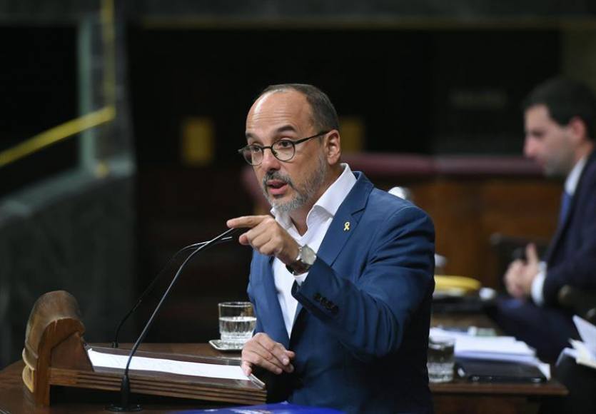 MADRID (ESPAÑA), AÑO 2018. El portavoz del PDeCAT en el Congreso, Carles Campuzano. Efe.