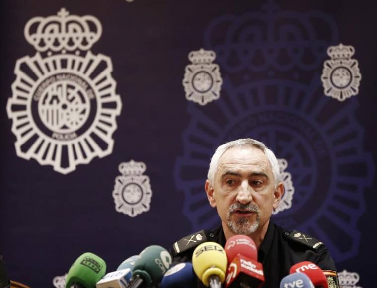 NAVARRA (ESPAÑA), AÑOS 2012 A 2018. El jefe superior del Cuerpo Nacional de Policía en Navarra, Daniel Rodríguez López. Efe