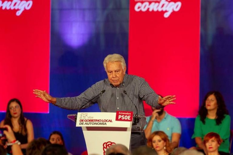 Felipe González: El secesionismo «no puede ser excusa» ni condicionar al resto de España