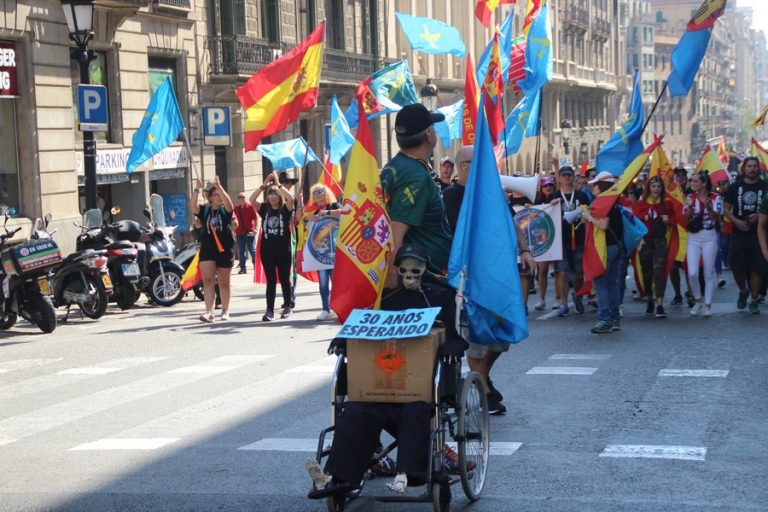 Jusapol pide a políticos asistir a «título personal» a su 10-N de Barcelona