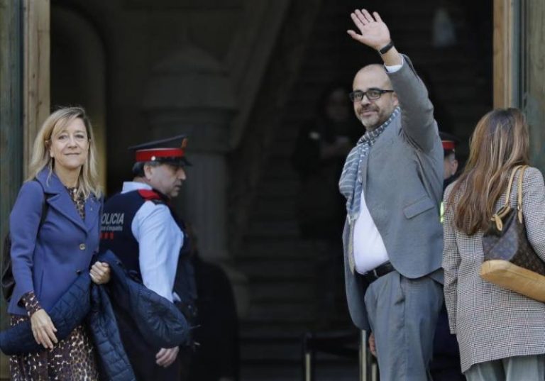 El imputado actual consejero de Torra niega que promovió el 1-O