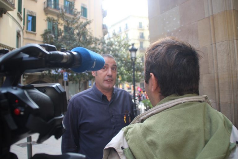 El líder de «Groc & Lloc» apoya a Jusapol porque «el 1-O hubo violencia del independentismo»