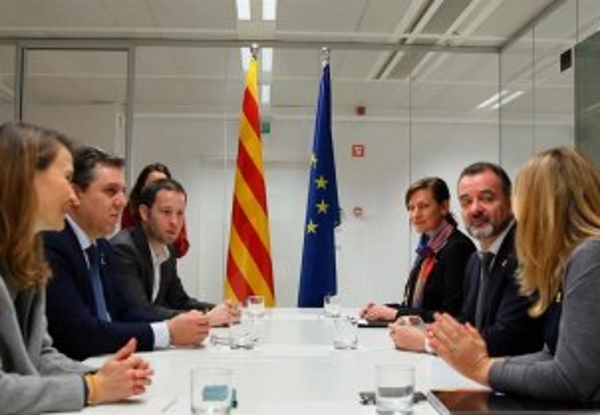 BARCELONA (ESPAÑA), 28.11.2018. El l conseller de Acción Exterior, Relaciones Institucionales y Transparencia de la Generalitat de Cataluña, Alfred Bosch. Efe