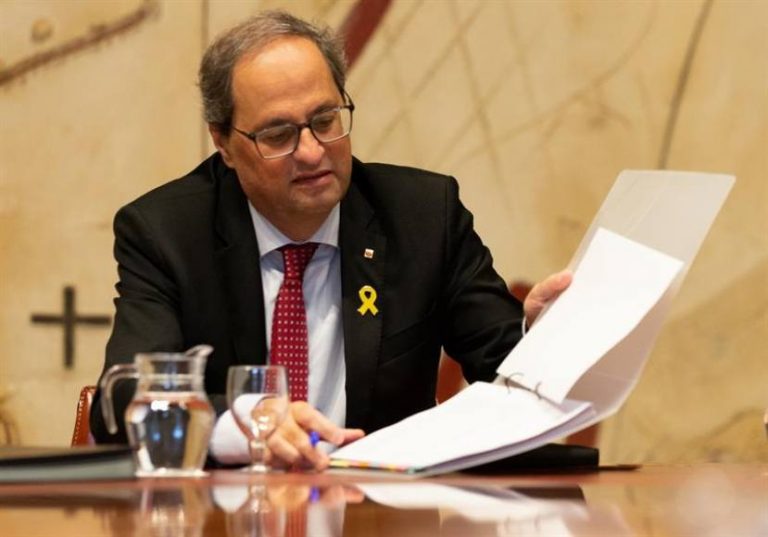 Torra: La independencia que «anhelamos» pasa por ganar las «elecciones municipales de 2019»