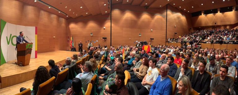Abascal desde Bilbao: VOX «no aceptará el indulto de golpistas», saldremos «a la calle»