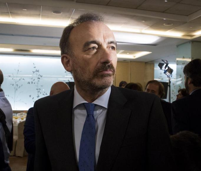 ESPAÑA, MES DE NOVIEMBRE DE 2018. El magistrado Manuel Marchena en un desayuno la semana pasada. Efe