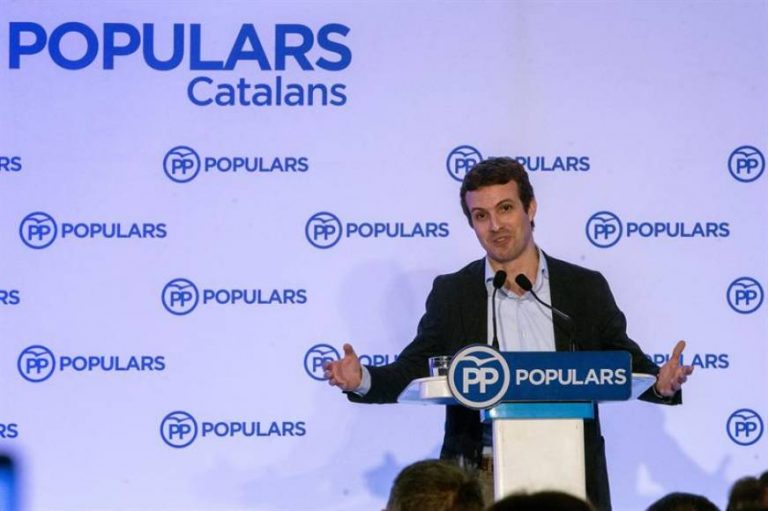 Casado prepara un frente constitucionalista contra Sánchez y sus «socios» separatistas y proetarras
