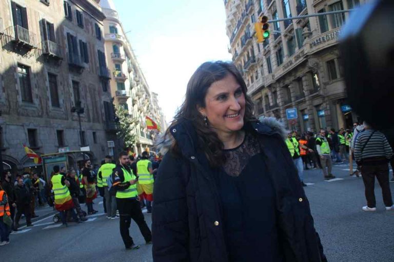 La líder de (DLP) perseguida por los CDR: «Sánchez no es el presidente legítimo de España»