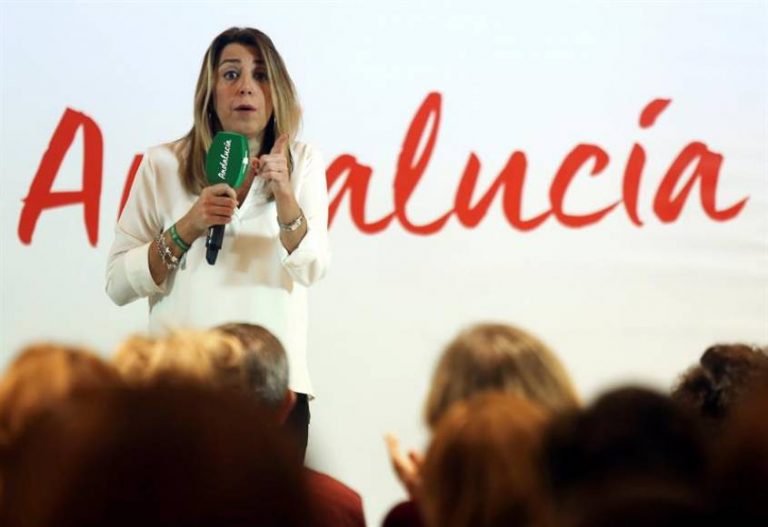 Susana Diaz: «Están blanqueando a VOX», el «PSOE es el único que puede frenar VOX»