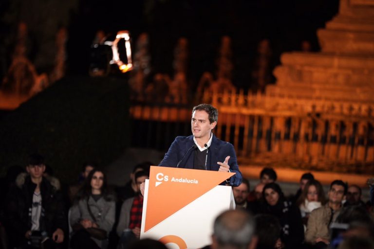 Rivera llamar a castigar a los del «Gürtel y EREs» el 2-D en Andalucía