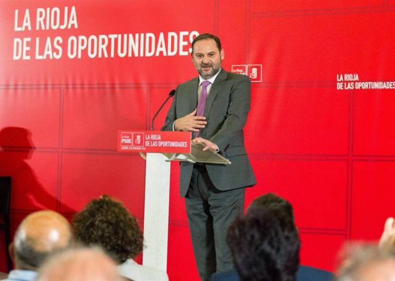 Ábalos: Sánchez y PSOE «tienen un proyecto para España y garantia de estabilidad»