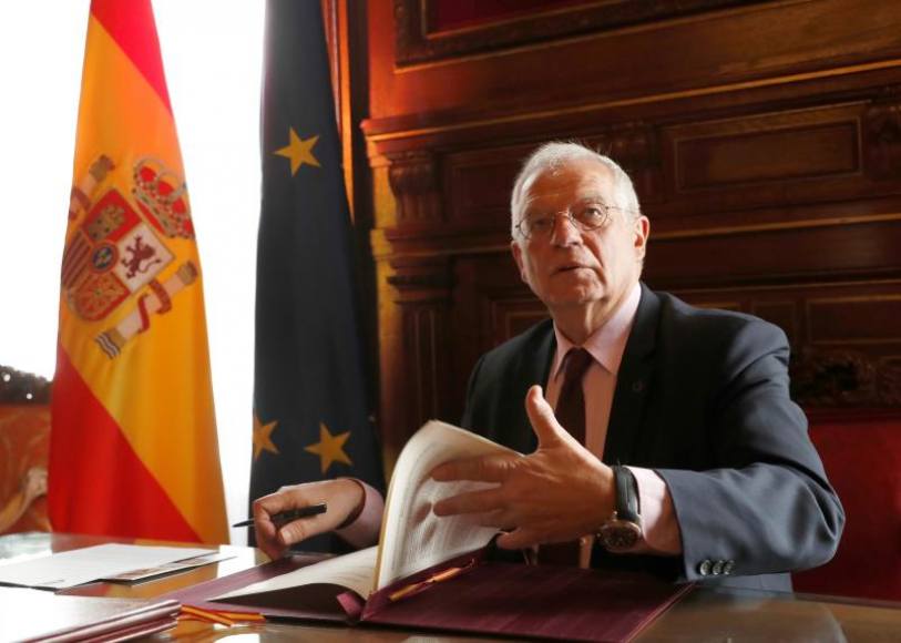 MADRID (ESPAÑA), 29.11.2018. El ministro de Asuntos Exteriores, Unión Europea y Cooperación, Josep Borrell. Gibraltar y Brexit. Efe