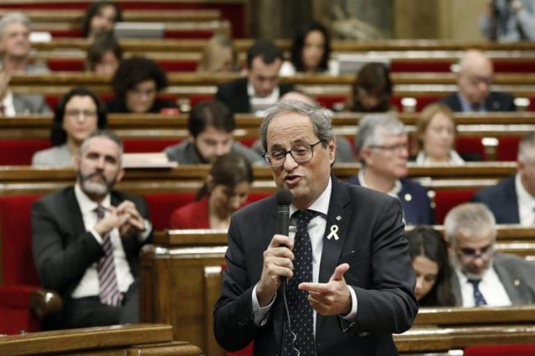 Torra: «Iré por el mundo» a denunciar a España «los próximos meses»