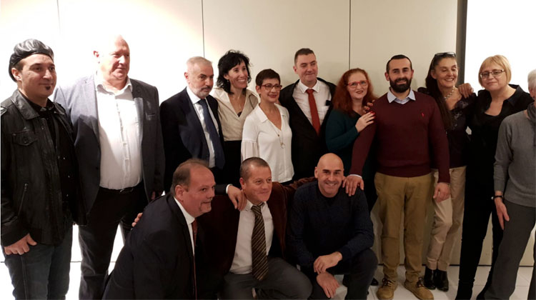 BARCELONA (ESPAÑA), 08.11.2018. HOTEL NH, Rambla de Cataluña, número 26 (Barcelona). Acto de presentación de la llamada 'Coordinadora Movimiento Todos Unidos'. Lasvocesdelpue