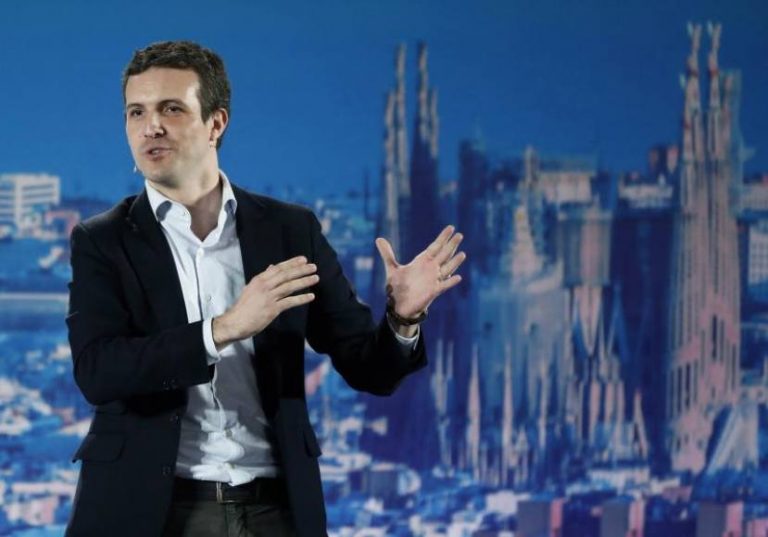 Casado: «No hay independentistas buenos y malos, Torra es un desequilibrado»