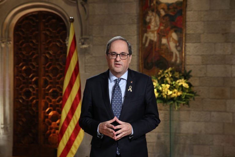 Torra se conjura para traer la «República en 2019» y pide «aislar a VOX» en todo el mundo