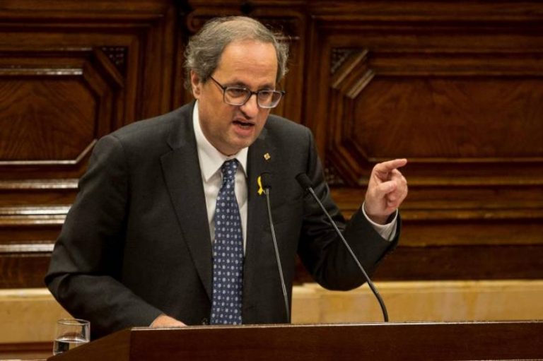 Torra: Pediré a Sánchez el 20-D un «referéndum de independencia de Cataluña»