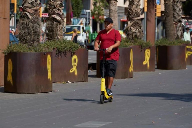 273 accidentes de patinetes con lesiones, 203 responsabilidad del patinador en España