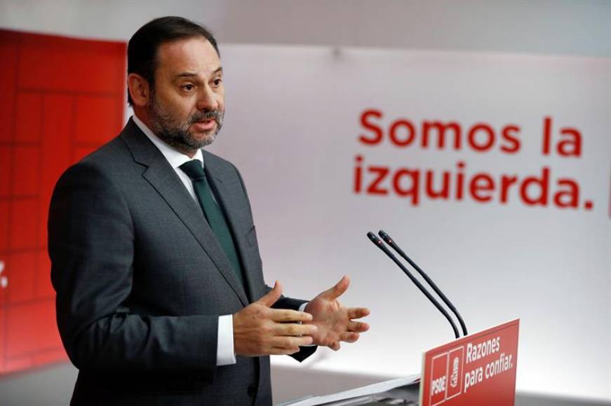 ESPAÑA, AÑO 2018. El secretario de Organización del PSOE, José Luis Ábalos. Efe