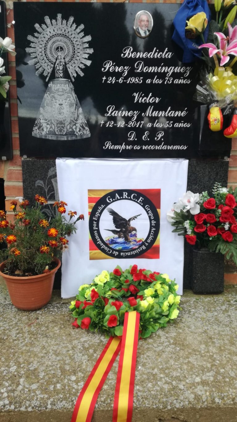 Rinden homenaje a Lainez en Litago una año después de su asesinato por ser español
