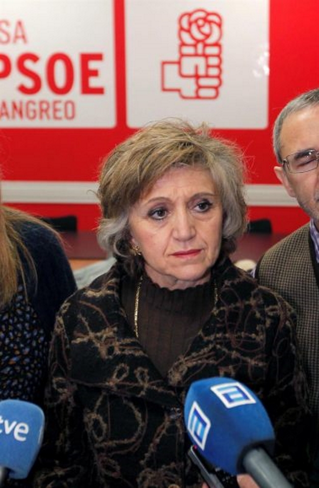 LOGRERO (ESPAÑA), 23.12.2018. La 'progre' sociata actual ministra de Sanidad de un gobierno de España cuyos socios son el exlíder de la banda terrorista ETA. Efe,