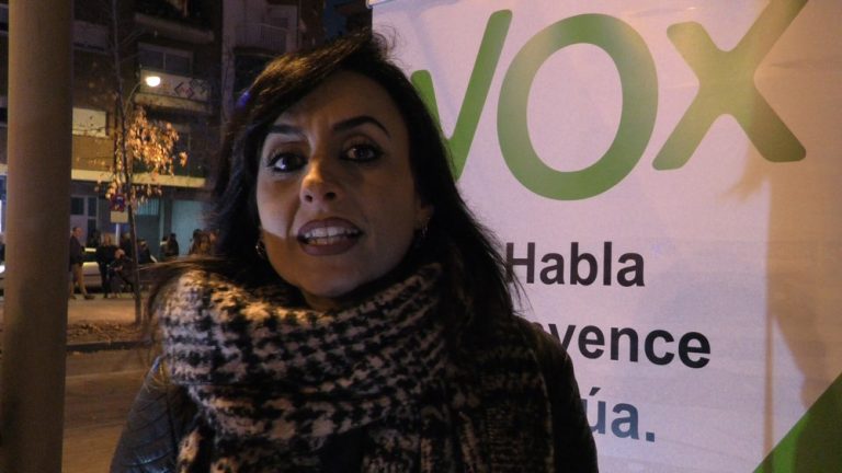 Alicia: «No nos vamos a callar. VOX viene para llenar el vacío político en Terrasa» y resto de España