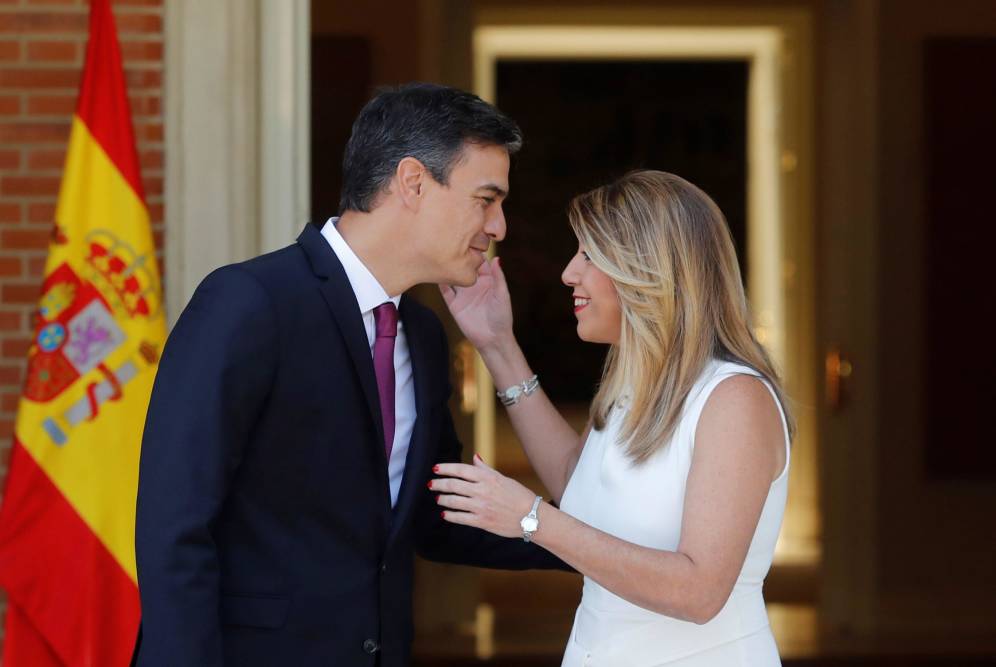 PRESIDENCIA DE GOBIERNO DE ESPAÑA 8LA MONCLOA) MADRID, 23.07.2018. El presidente de Gobierno del Reino de España y secretario general del PSOE, Pedro Sánchez (i). Efe