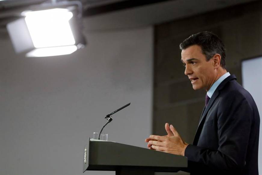 PRESIDENCIA DEL gobierno DEL REINO DE ESPAÑA (MADRID), 28.12.2018. El presidente del Gobierno, Pedro Sánchez. Efe.