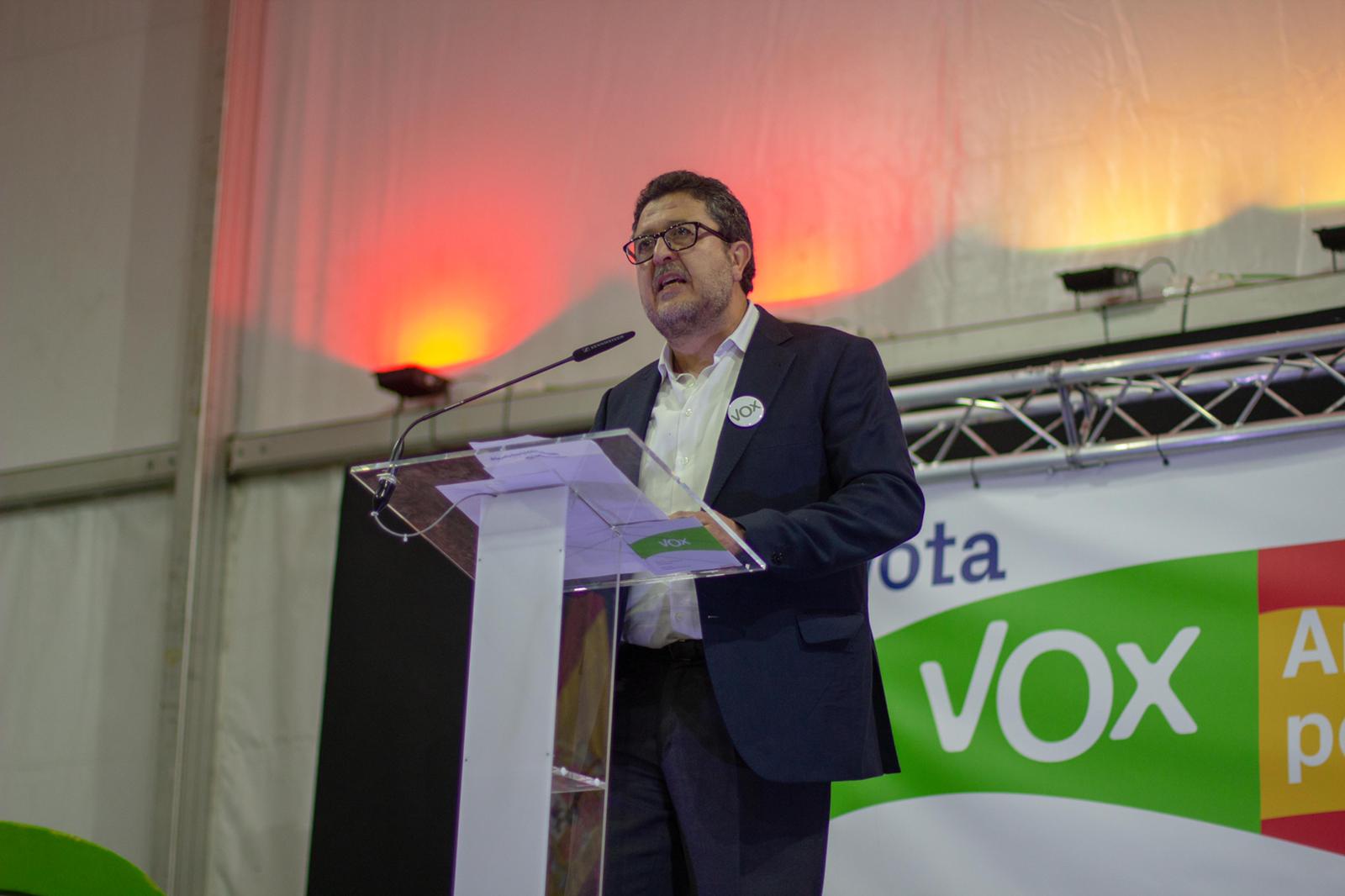 SEVILLA (ESPAÑA), 30.11.2018. Vista de más de 3 mil personas esta noche durante el acto de cierre de campaña electora de VOX en Sevilla. Ñ Pueblo (46)