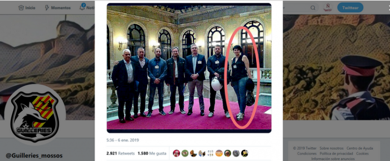 Mozos independentistas dan los datos personales de Mozos constitucionalistas a los CDR