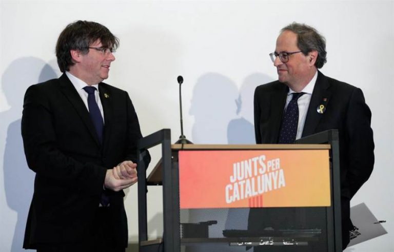 Puigdemont dice que se presentará a las elecciones europeas de 2019