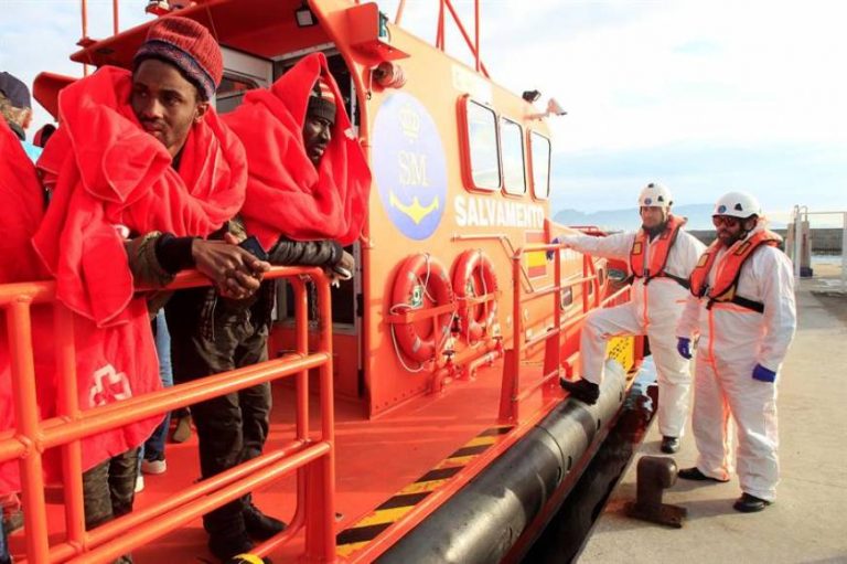 España, principal puerta de entrada de inmigrantes a la (UE) en 2019