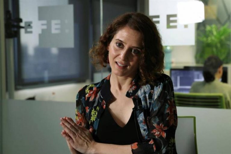 Isabel Díaz Ayuso, candidata del PP 2019 a la Comunidad de Madrid