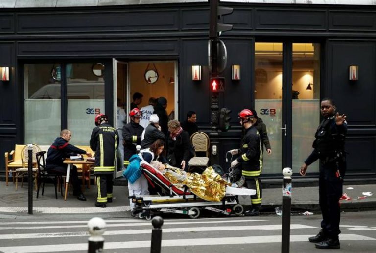 Fallece una española en una explosión en el centro de París