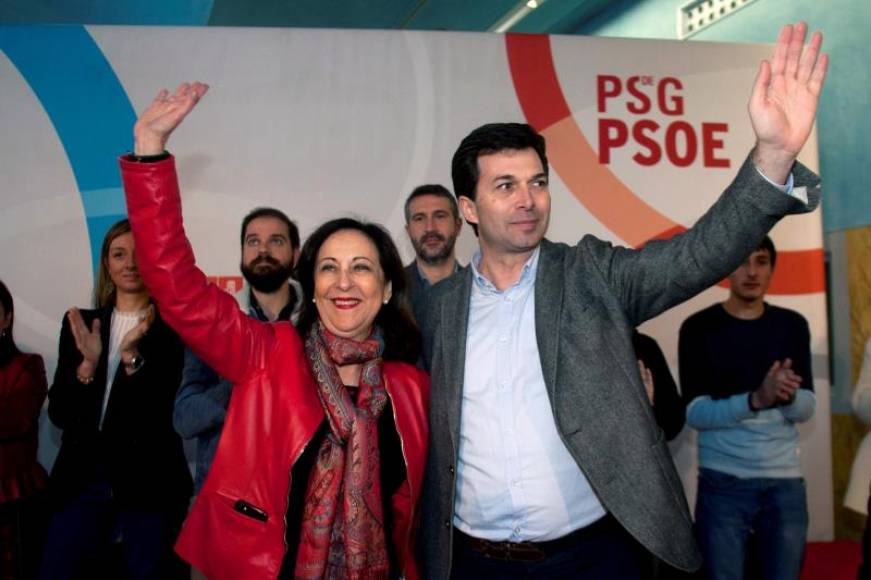 PONTEVEDRA (ESPAÑA), 20.01.2019. La ministra de Defensa del gobierno socialista del PSOE de Pedro Sánchez,, Margarita Robles. Efe.