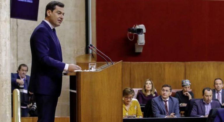 El candidato del PP a la investidura reconoce a VOX como socio de Gobierno en Andalucía